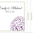  The completed invitation as received.